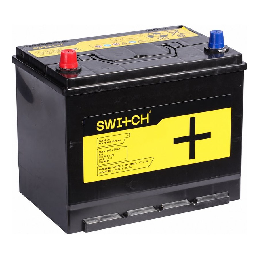 Switch BY D26R 70 Ач
